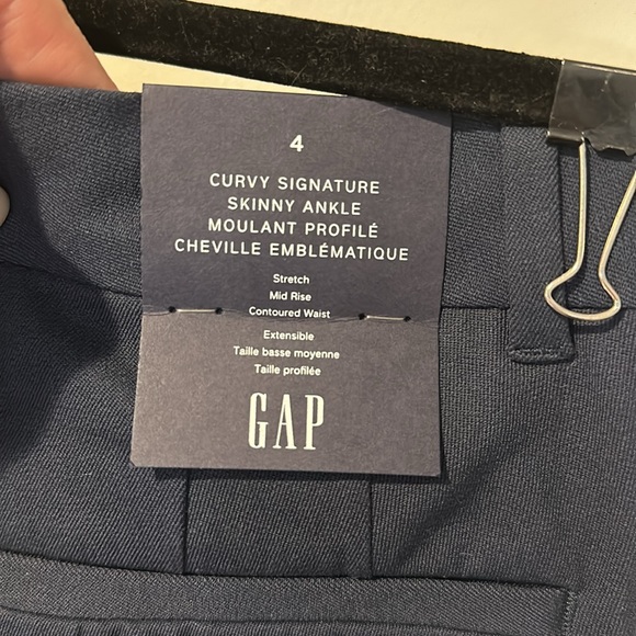 Gap Curvy Signature Ankle Stretch Pants - Picture 6 of 7